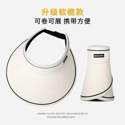 Women's Korean- Sun Hat With Face-Covering UV , Ventilated Top For Cycling & Outdoor Activities, Summer Sports Hat