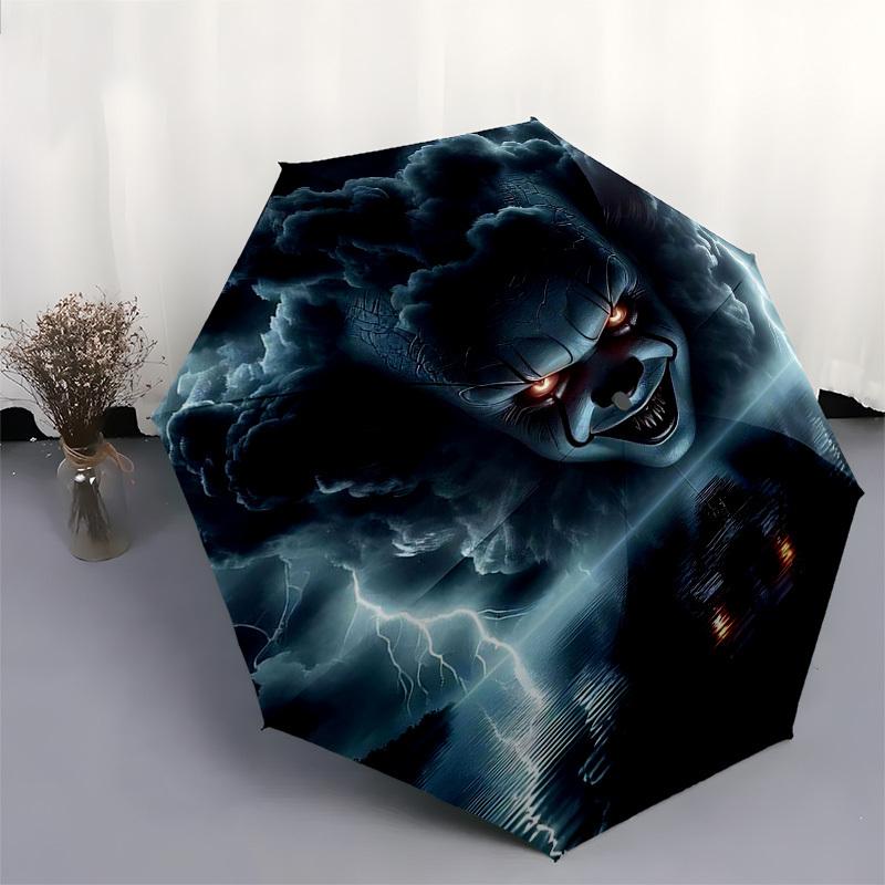 1pc Anime Character Design Automatic Opening Folding Umbrella with 8-Bone Iron Frame, Perfect for Fans, Travelers, Daily Use, and Festive Gifts.K079