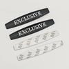 2pcs 3D Metal Logo Avantgarde EXCLUSIVE Sticker Grand Edition Emblem Car Fender Badge For Mercedes Benz AMG Car Accessories