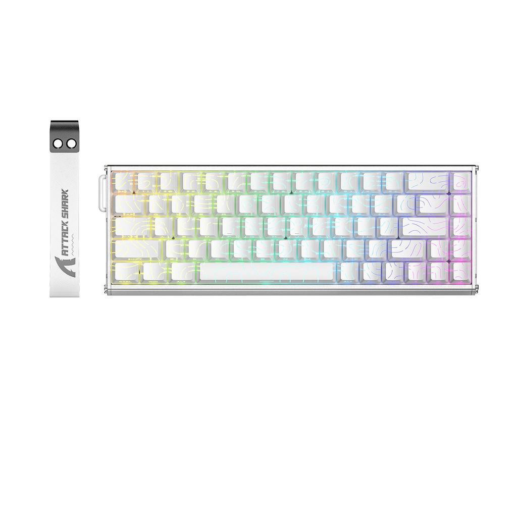 ATTACK SHARK X68 MAX Aluminum Magnetic Switch RGB Mechanical Gaming Keyboard