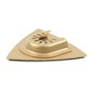 Triangular Carbide Grit Grinding Rasp Blade for Oscillating Multitool