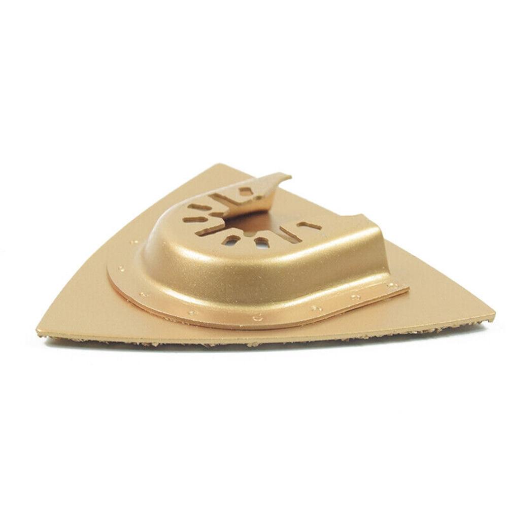 Triangular Carbide Grit Grinding Rasp Blade for Oscillating Multitool