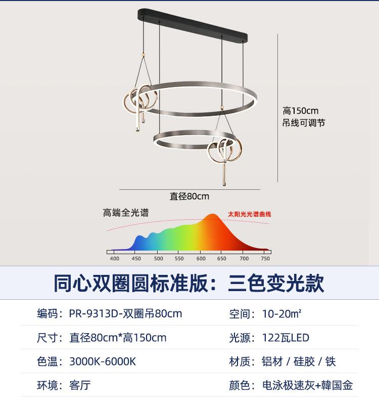 Modern LED Pendant Light Minimalist Living Room Creative High-end Style Dining Room Home Kitchen Bedroom Ceiling Pendant Light