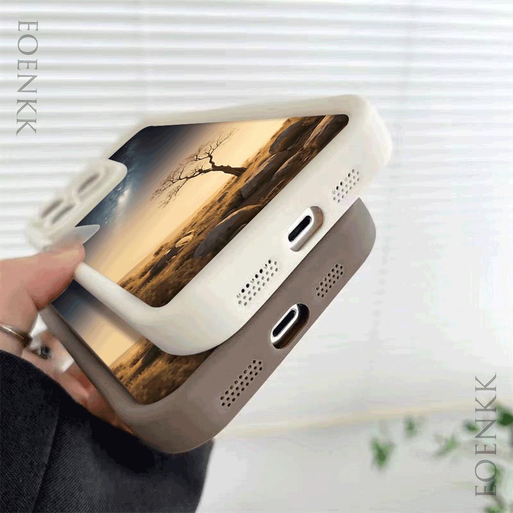 Shockproof Phone Case For Xiaomi Redmi Note 14 13 12 11 10 9 8 7 Pro/Plus Anti-Drop Protect Lonely Starry Sky Tree Protect Cover