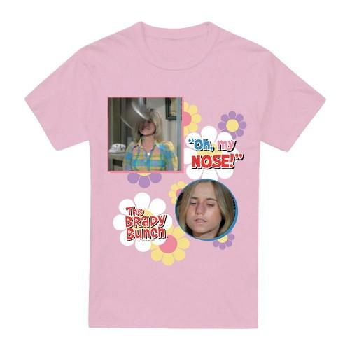 The Brady Bunch Unisex Adult Oh My Nose T-Shirt