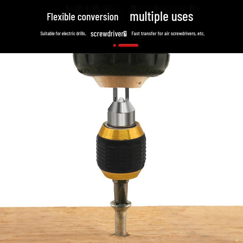 Hex Shank Self-Locking Quick Release Adapter for Hand Drills