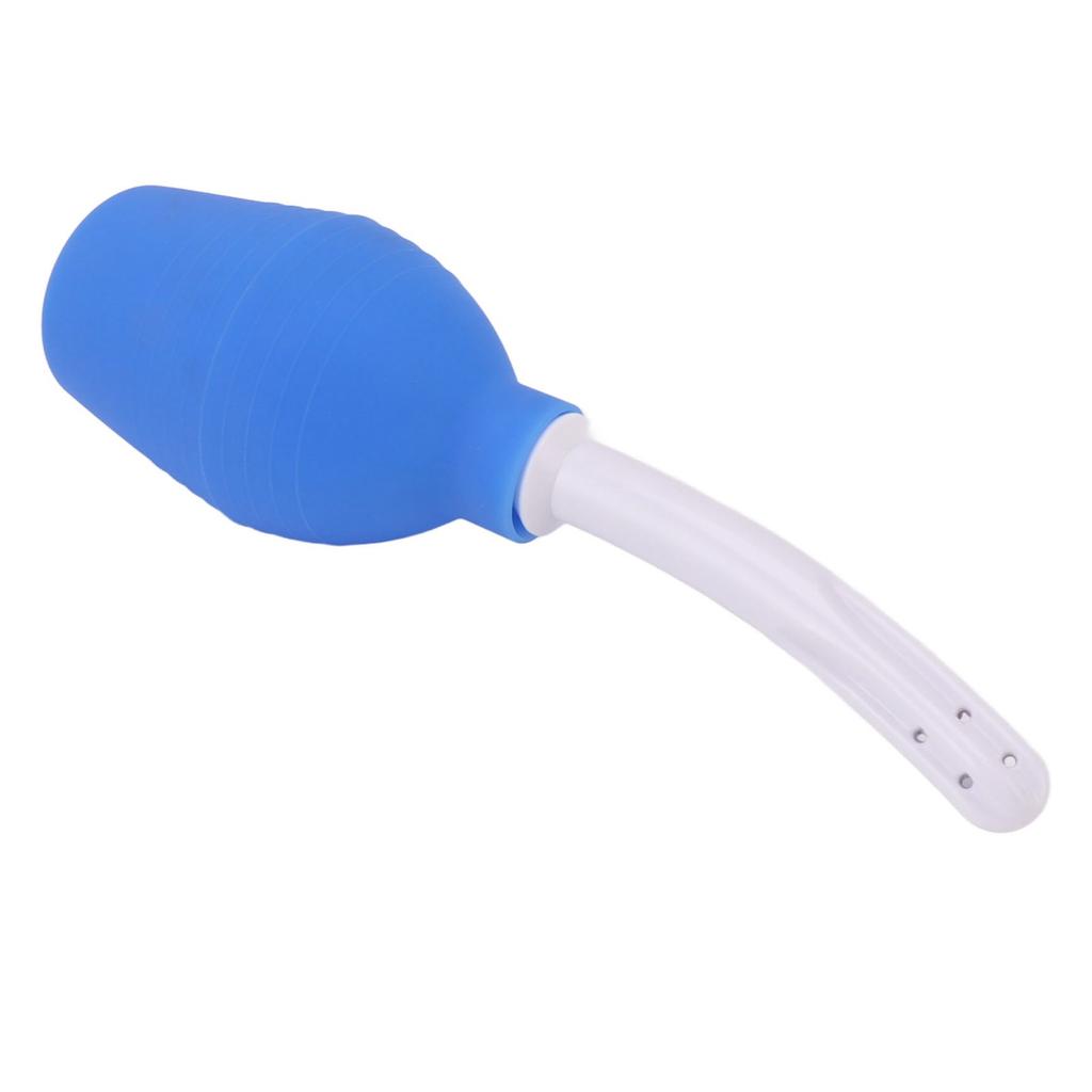 Enema Bulb Kit Silicone Reusable Anal Douche Vaginal Cleaner for Women and Men Hygienic