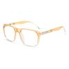2025 Square Frame Polarized Photochromic Sunglasses for Outdoor Driving and Fishing with Spring Temples