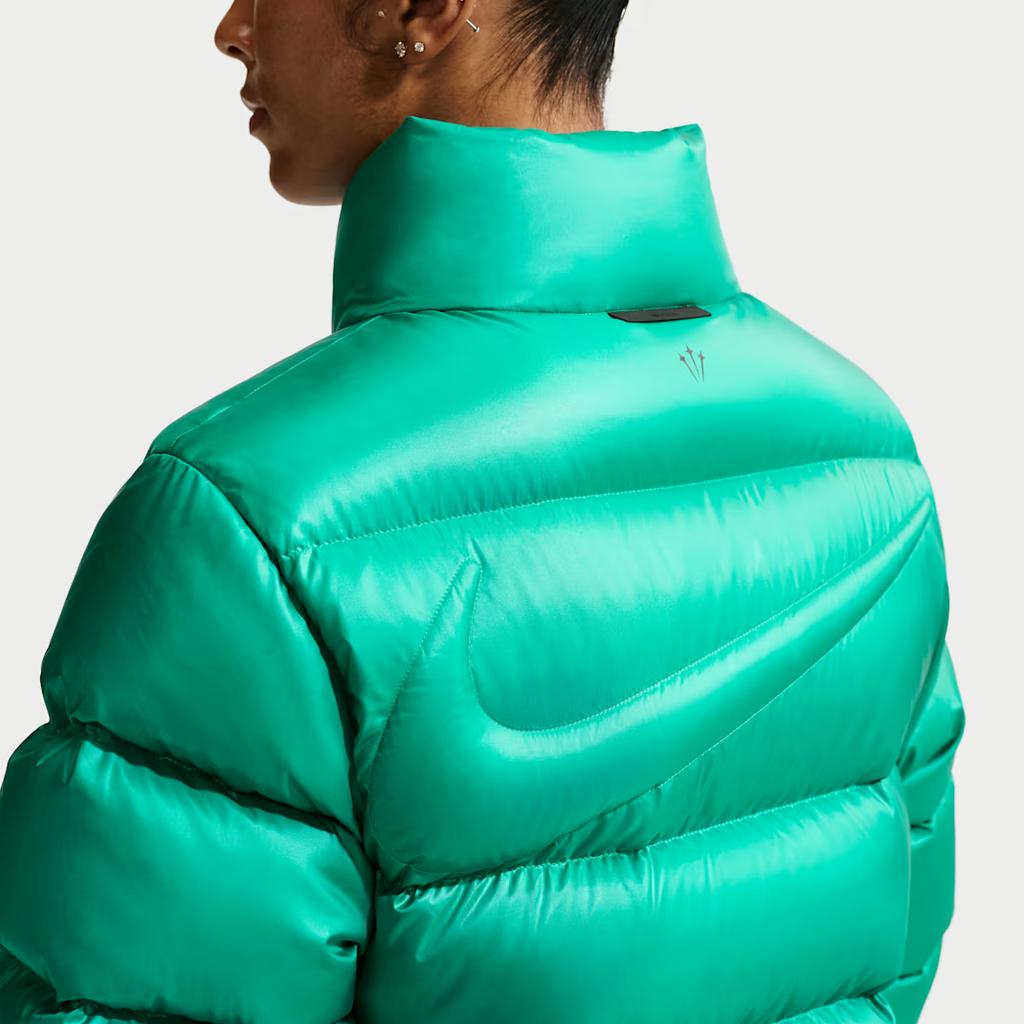 Nike X Nocta Collaboration FW25 Warm Goose Down Zipper Stand Collar Long Sleeve Puffer Jacket Overseas Edition Unisex Outerwear FN8197-370