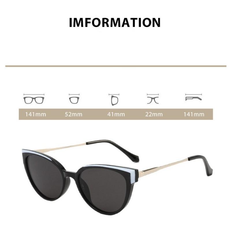 Outdoor Sports UV Resistant Driving Sunglasses for Women Fashion Cat Eye Luxury Design Eyewear Female High End Sunscreen Goggles