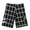 Billabong Men's Quick-Dry Plaid Black Surfing Shorts (2023)