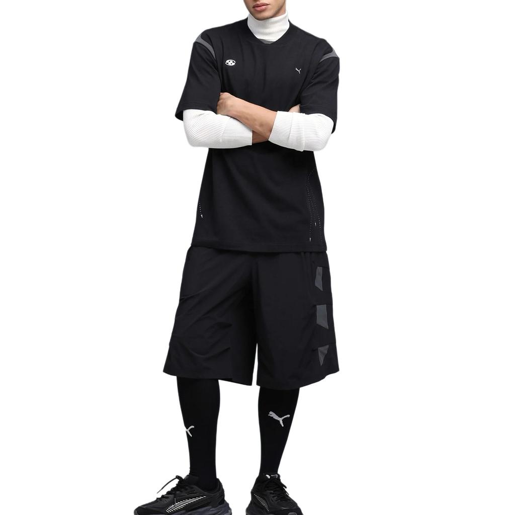 Puma X San San Gear Collaboration FW25 Brand Logo Simple Short Sleeve T-Shirt Men Tops 632548-01