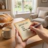 50 Sheets Bread Sticky Notes Removable Adhesive Food Theme Memo Pads Toast Sticky Notes  Office Use