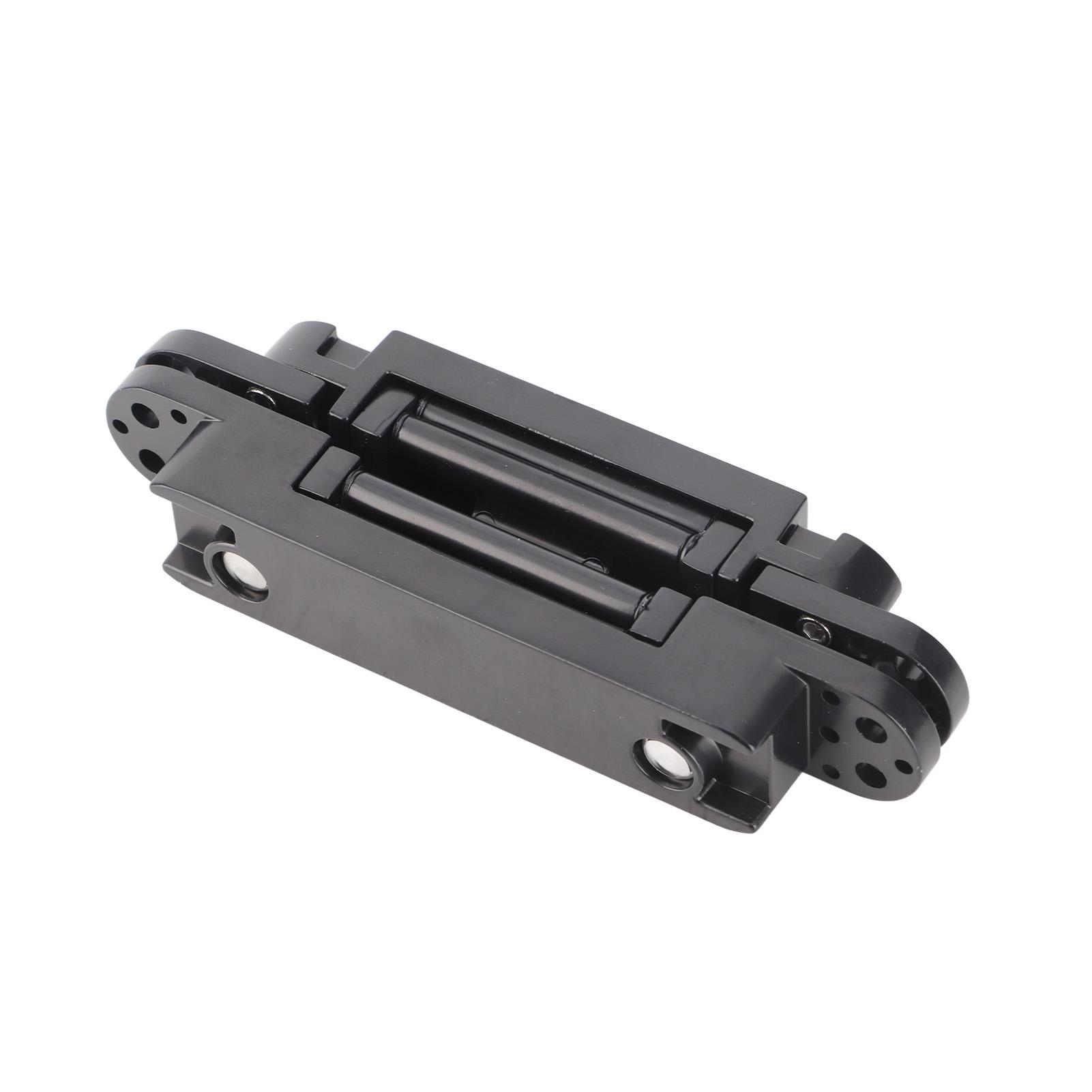 

Дверные петли регулируемые угол открытия 180 градусов 3D петля для складной двери с шестигранным ключом и винтами для деревянной двери 40 кг чёрный