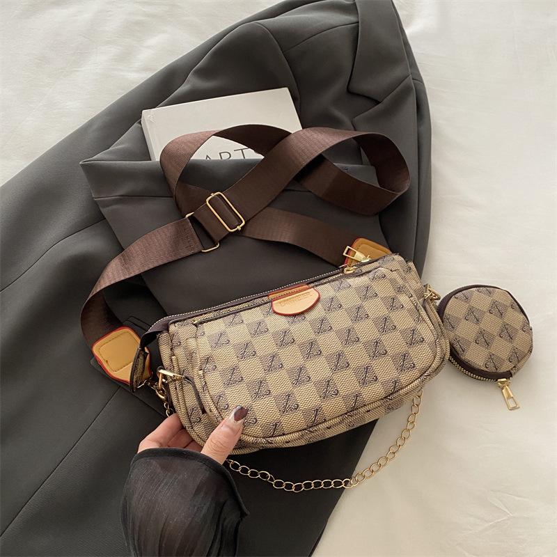 Značka Tide se stejnou mahjongovou taškou 2025 nová taška přes rameno do podpaží tři v jednom širokopásmová kombinace messenger dětská a mateřská taška