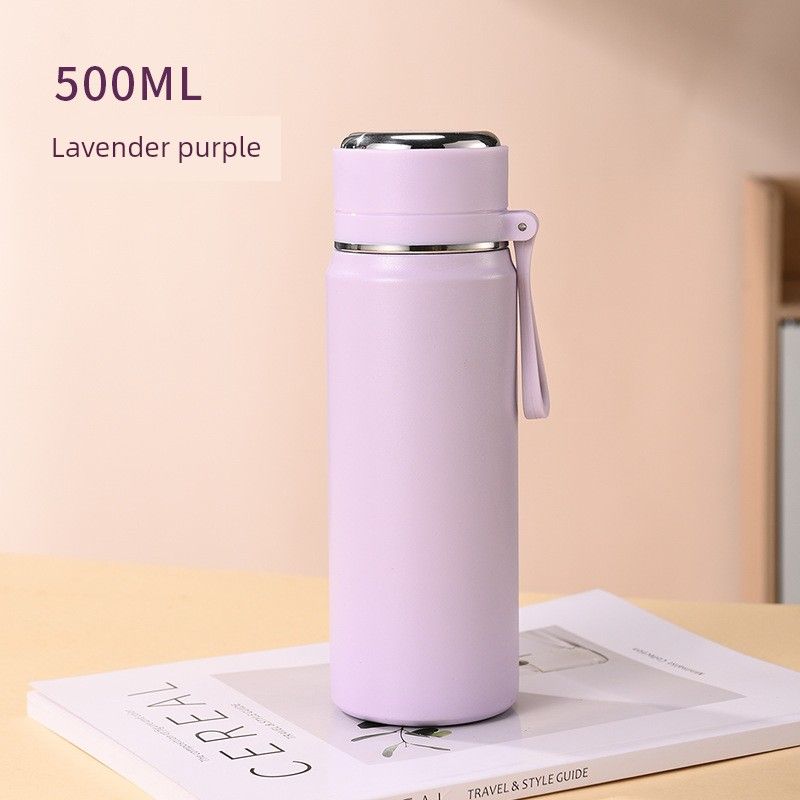 Tea water separation thermos cup 316 food grade large capacity thermos cup portable stainless steel large diameter thermal insulation Cup