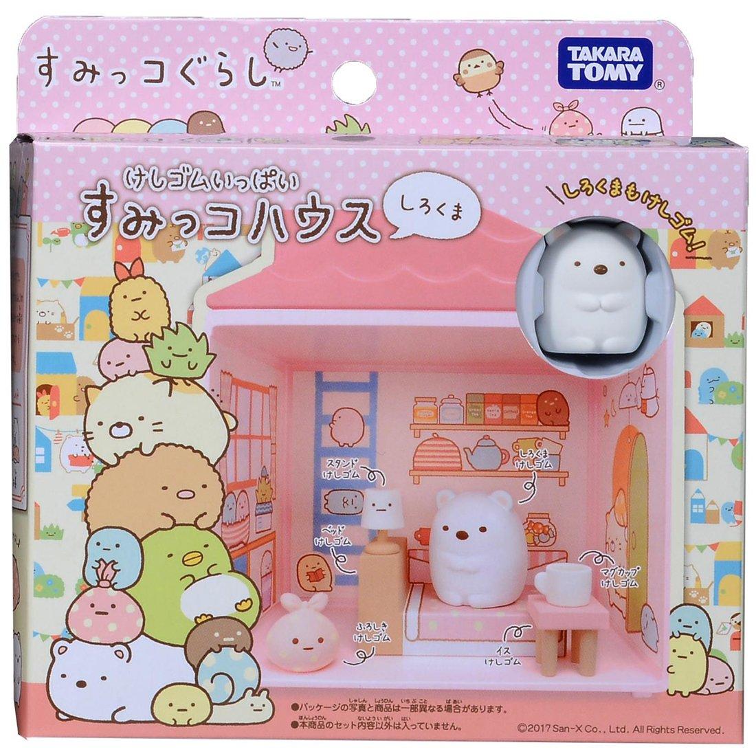 

Лоты ластика Sumikko Gurashi Дом Сумикко (Полярный медведь) белый