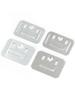 Huxin Stainless Steel Wall Panel Fastener Clip for Bamboo Wood Fiber Panels