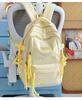 Schoolbag1011 popular bow junior high school students large capacity schoolbag high school students versatile trend multi-layer backpack