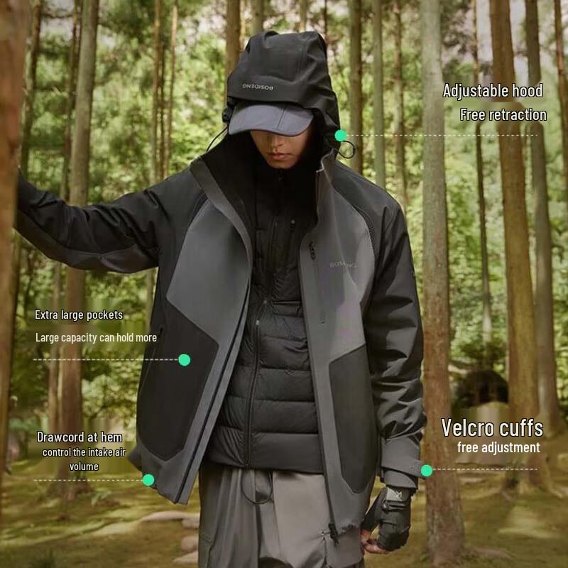 Bosideng B40132460 Unisex Down Parka Jacket