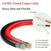 3M/9.8ft/118in XT60 Solar Panel Extension Cable 12AWG Solar Extension Cable Kit With Female Male Connectors For RV Spower statio