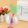 LED Light Up Glowing Bubble Maker Shook Stick Wands Outdoor Kids Toys Gifts