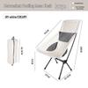 HJS089 Outdoor Portable Folding Moon Chair