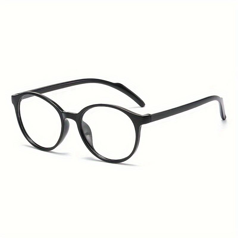 

1pcs fashionable color changing anti blue light glasses metal frame unisex trendy plain eyewear