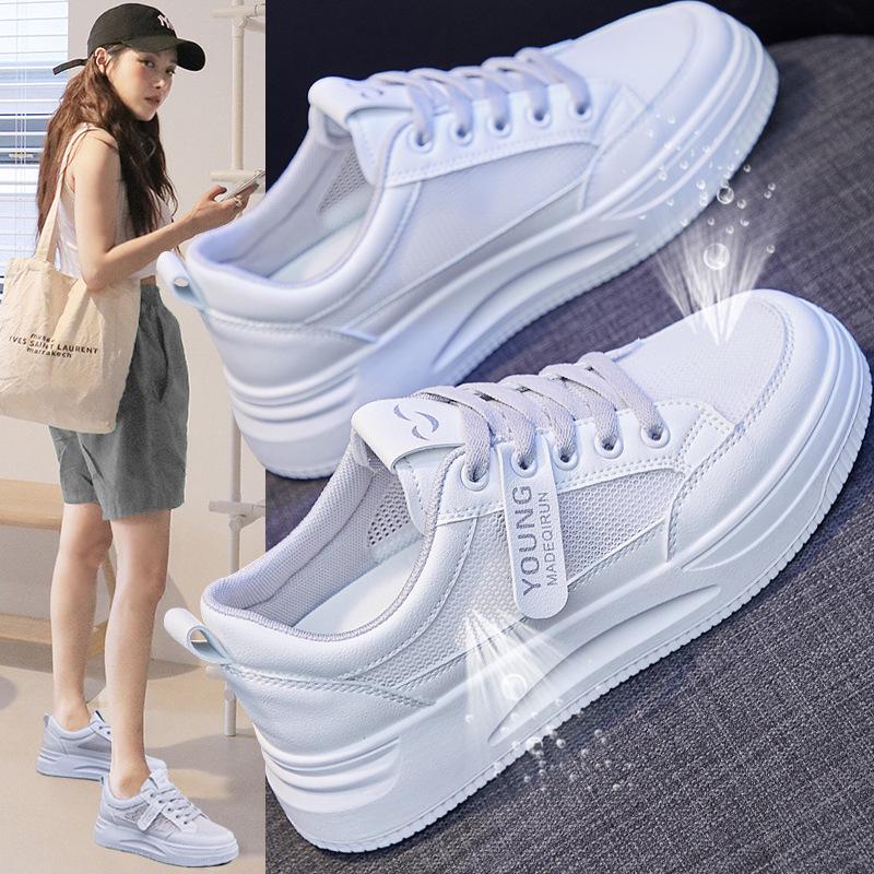 2025 Summer Korean Style Women s Mesh Breathable Casual Flats 36
