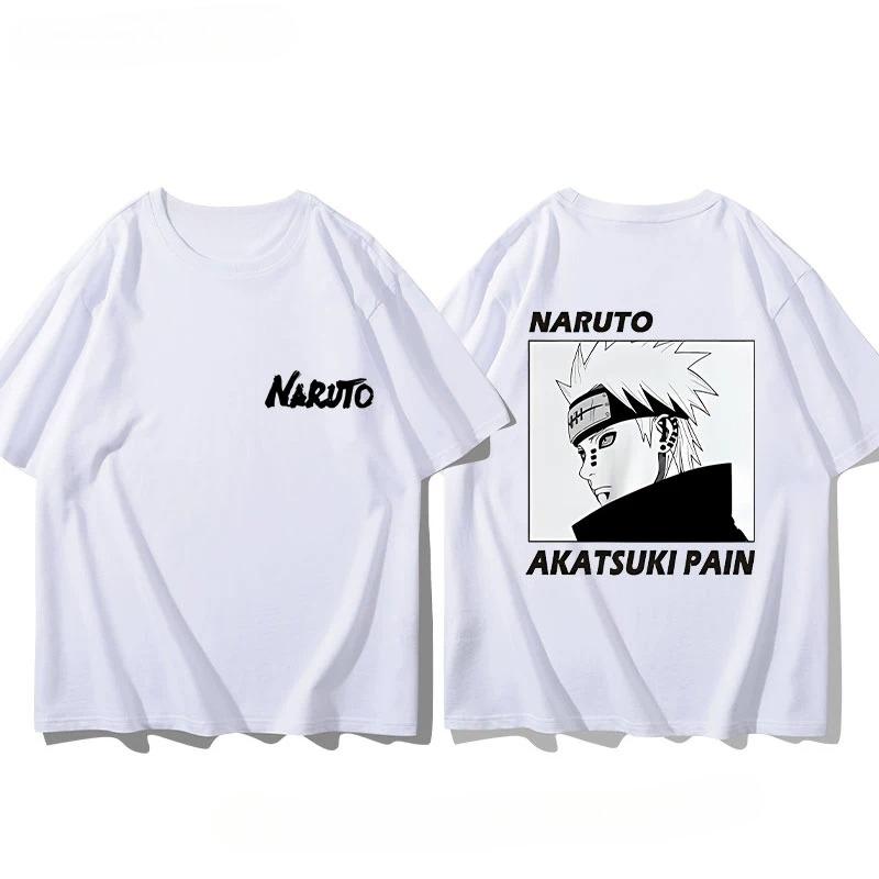 New Naruto Anime T Shirt Unisex Fashion Cotton High Quality Luxury Designer Tshirt Summer New Uzumaki Graphic Printed Tees Tops