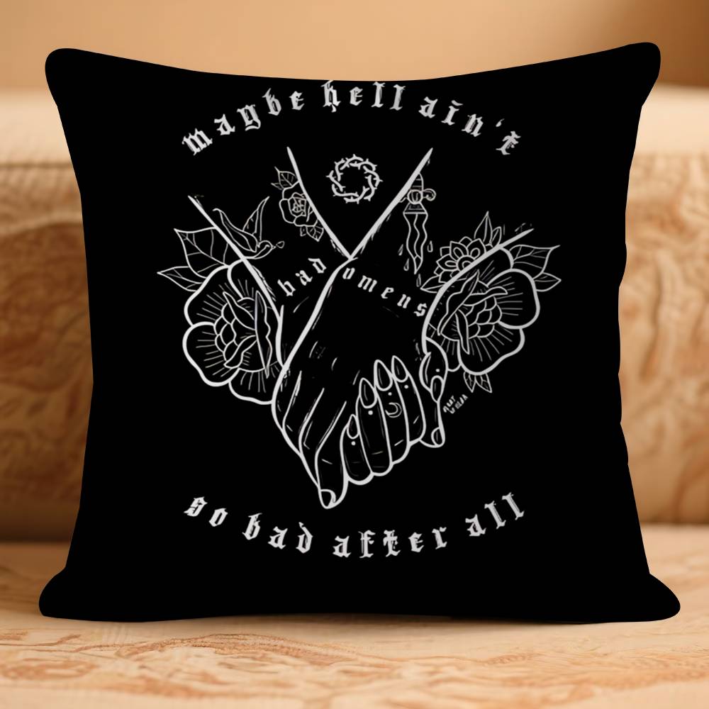 Rock BAD O-OmenS Cushion Cover 30x50 Polyester Sofa Cushions Decorative Throw Pillows Home Decoration Pillowcover