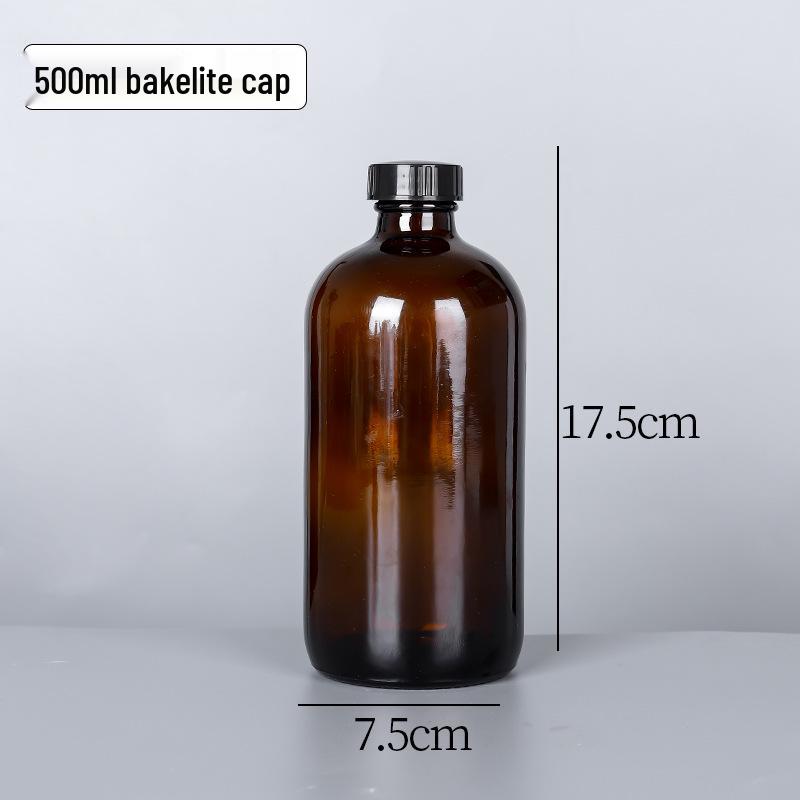 Brown Glass Spray Bottle 500ml/1000ml: Multi-Specification Lotion & Essential Oil Dispenser