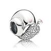 New Fashion Cartoon Animal Owl Fish Butterfly Shell Bird Bead Charms Fit Bracelets for Women DIY Jewelry Accessories