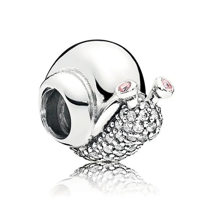 New Fashion Cartoon Animal Owl Fish Butterfly Shell Bird Bead Charms Fit Bracelets for Women DIY Jewelry Accessories