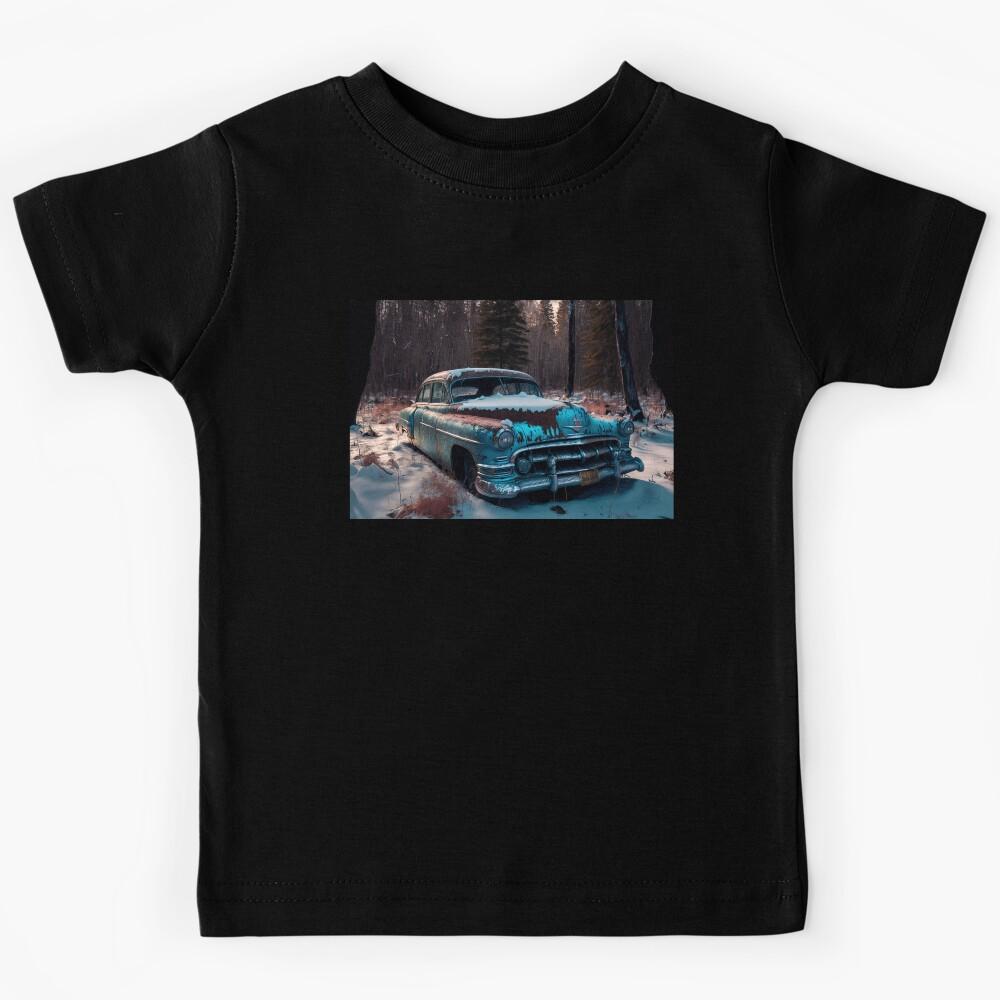 Winter Hot Rod #10, a perfect gift for all American Hot Rod fans Kids T-Shirt 130