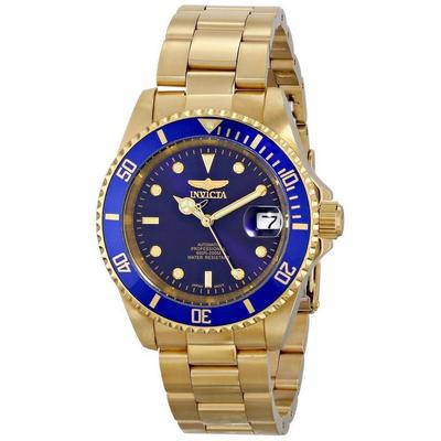 Zrenovované pánské hodinky Invicta Automatic Pro Diver 200M s modrým ciferníkem 8930OB