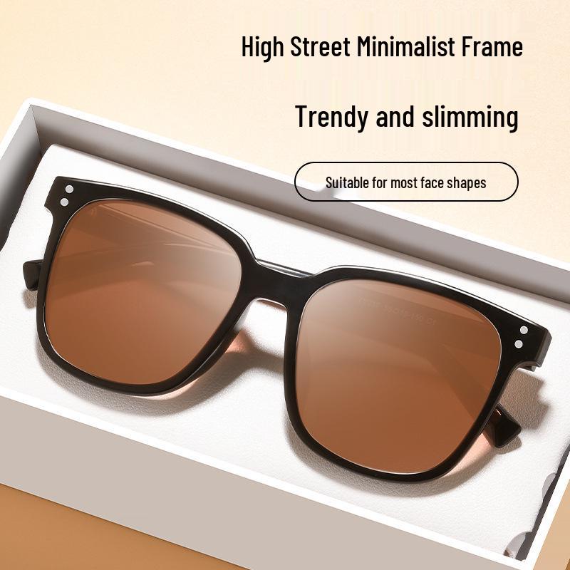 Bestfen Sunset Blush Square Polarized Sunglasses with UV Protection TY05F