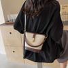 1Pc  Popular Bucket Bag Women's Messenger Bag Korean Niche Versatile Retro Canvas Handbag Messenger Bag
