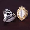 Women's Royal Style Hollow Big Resin Party Wedding Ring Jewelry AVE