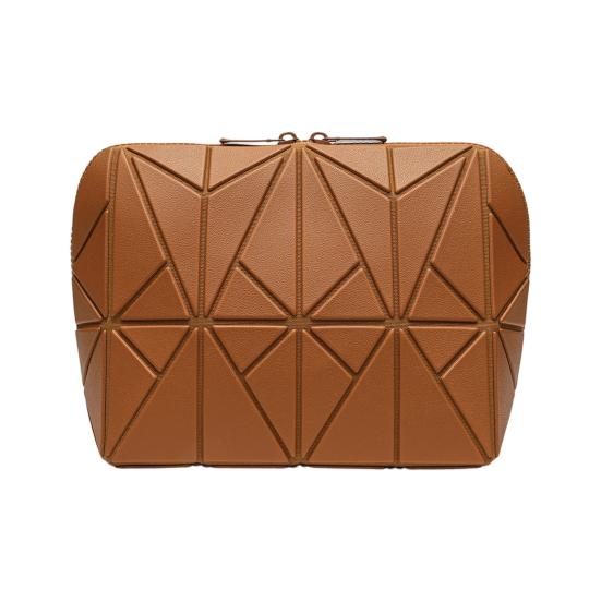 

Вертикальна водонепроникна косметичка Складна сумка для туалетного приладдя Багатокишеньковий дорожній органайзер для макіяжу для засобів догляду за шкірою, туалетних приналежностей, інструментів для краси та необхідних речей Diamond коричневий