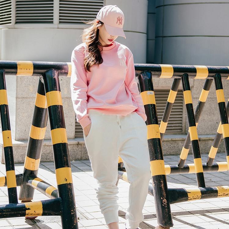 New MLB Sweatshirts Unisex Pink 31MTR1941-50P