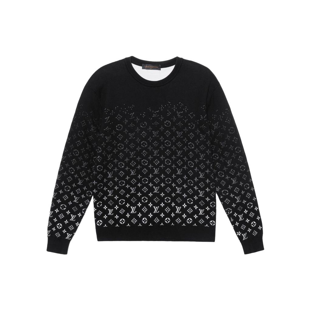 Louis Vuitton 1ABIYR Lvse Monogram Degrade Crewneck 1A8FM3