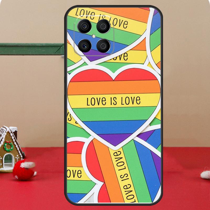 

LGBTQ Lesbian Gay Pride Rainbow Case For Honor Magic 8 Pro 6 7 Lite Honor 400 200 50 70 X8c X8b X9a X9b X9c X9d Win RT Coque Honor Win