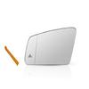 For Mercedes C-Class W204 2010-2014 Driver LH Heated Mirror Glass W/ Blind Spot