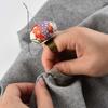 Fabric Sewing Tools Cotton Ball Shaped Needle Holder Sewing Accessories Needle Pillow Pin Cushion