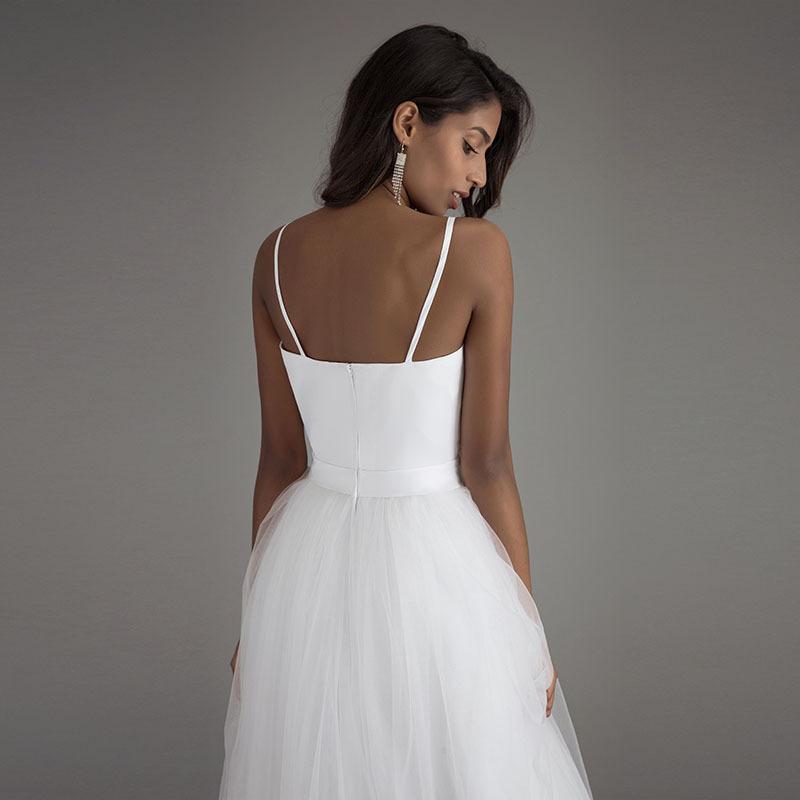 Wedding Dress   Bride White Wedding Dress Suspender Bridesmaids Wedding Tube Top Dress