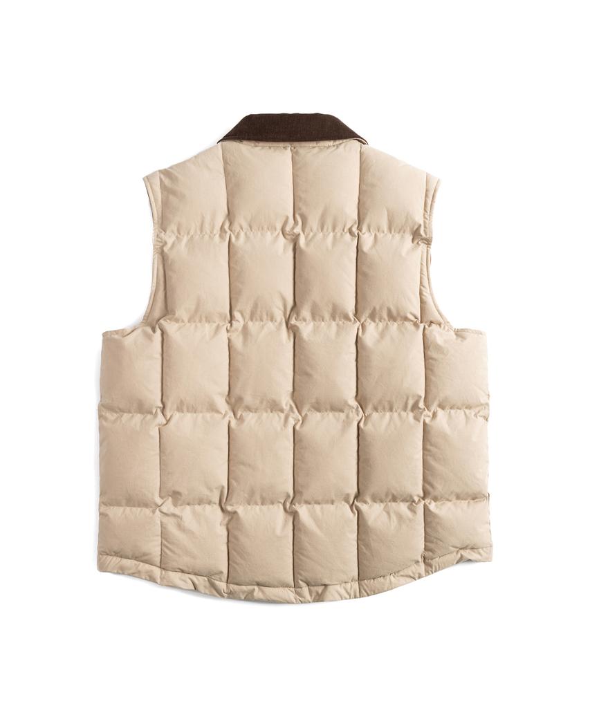 Wild Bricks Rp Puffer Vest (Beige)