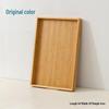 Rektangulär serveringsbricka i bambu