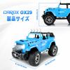 Carox 116 Scale RC Car for Kids, Popular with Exhaust Function - Radio Control Off-Road with LED Lights - 2.4GHz Remote Control with Rechargeable