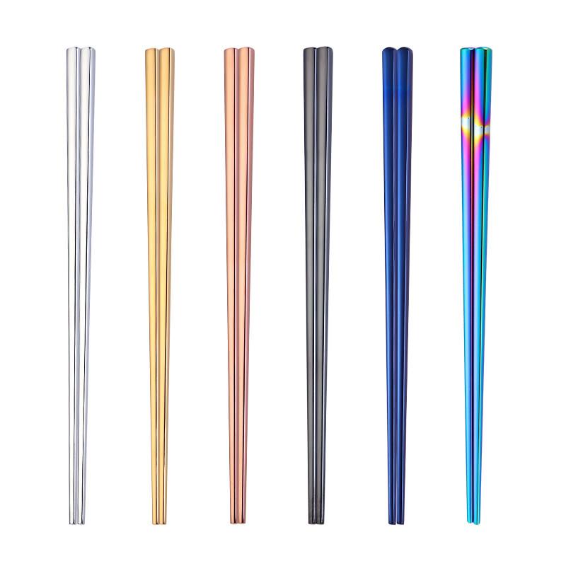 Ru Han Stainless Steel Titanium Chopsticks